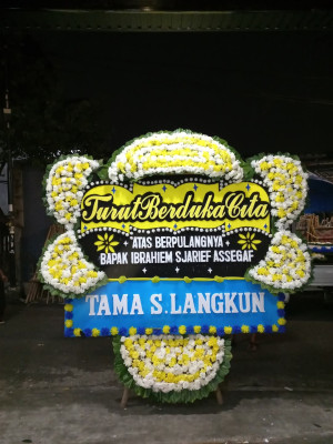 Papan Bunga Duka di Ampera